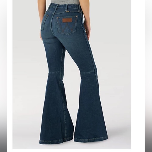 Wrangle Retro High Rise Flare - Picture 6 of 6
